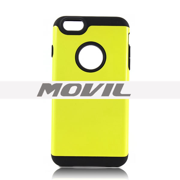 NP-2440 2 en 1 tpu    pc funda para Apple  iPhone 6 plus-7